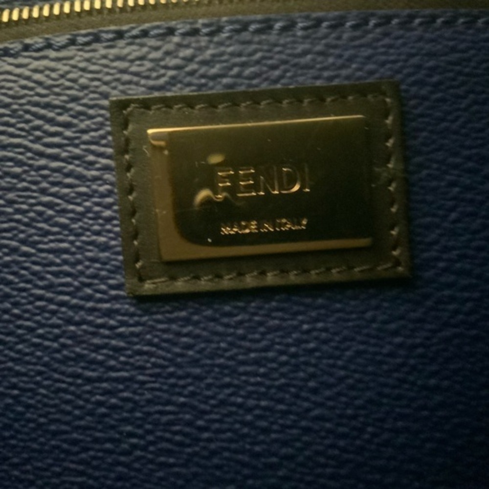 Fendi Zucca Ombré Roll Tote in blue - Picture 6 of 13